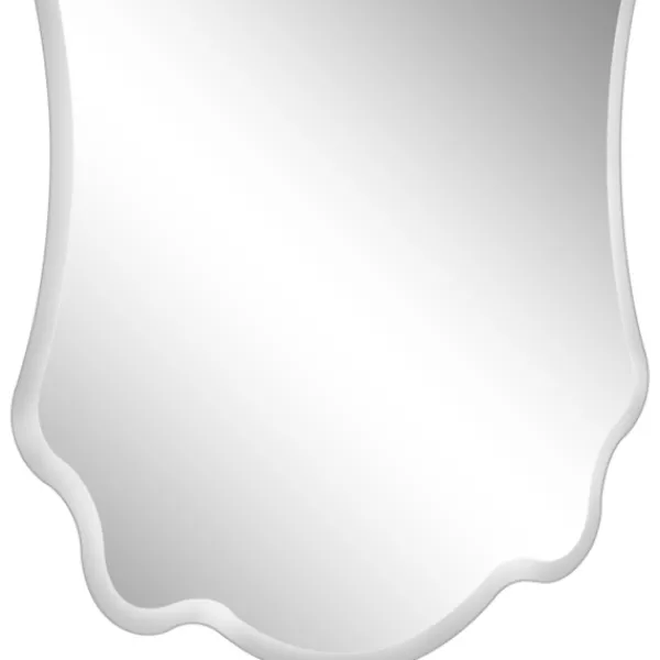 Decorative Mirrors-Kirkland's Home Ashley Scallop Edge Beveled Mirror