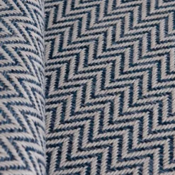 Outdoor Rugs-Kirkland's Home Auckland Chevron Outdoor Area Rug, 6X9 Blue