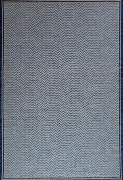 Outdoor Rugs-Kirkland's Home Auckland Chevron Outdoor Area Rug, 5X7 Blue