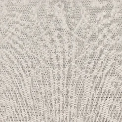 Outdoor Rugs-Kirkland's Home Auckland Damask Outdoor Runner, 2X7 Gray