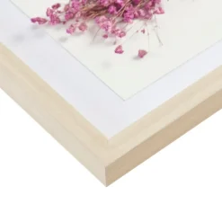Framed Art-Kirkland's Home Avant Garden Dried Flowers Shadowboxes, Set Of 2 White/Tan/Multi