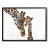 Framed Art-Kirkland's Home Baby Giraffe Watercolor Framed Art Print White/Tan