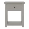Accent & End Tables-Kirkland's Home Bailie Wooden Side Table Gray