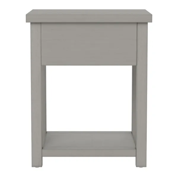 Accent & End Tables-Kirkland's Home Bailie Wooden Side Table Gray