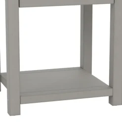 Accent & End Tables-Kirkland's Home Bailie Wooden Side Table Gray
