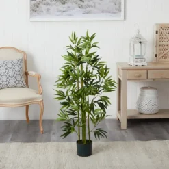 Trees & Topiaries-Kirkland's Home Bamboo Shoot Tree In Nursery Planter