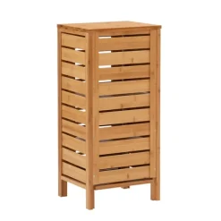 Bathroom Furniture-Kirkland's Home Bamboo Sumter Cabinet