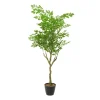 Trees & Topiaries-Kirkland's Home Banyan Tree In Ribbed Rock Planter