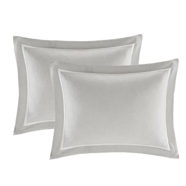 Comforters-Kirkland's Home Barely There 9-Pc. King Comforter Set Gray