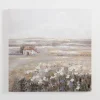 Canvas Art-Kirkland's Home Barn On The Meadow Canvas Art Print White/Gray/Brown