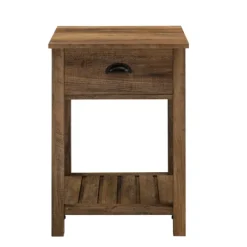 Accent & End Tables-Kirkland's Home Barnwood Country Accent Table Brown