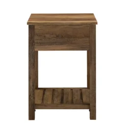 Accent & End Tables-Kirkland's Home Barnwood Country Accent Table Brown