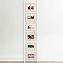 Collage Frames-Kirkland's Home Beaded Frame Photo Collage Ladder White