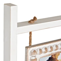 Collage Frames-Kirkland's Home Beaded Frame Photo Collage Ladder White