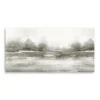 Canvas Art-Kirkland's Home Beautiful Journey Canvas Art Print, 60X30 In. Gray/White