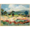Canvas Art-Kirkland's Home Before The Summer Rain Framed Canvas Art Print Blue/Green/Multi