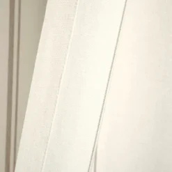 Curtains & Drapes-Kirkland's Home Beige Farmhouse Stripe Curtain Panels, Set Of 2 White/Tan