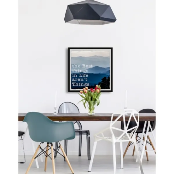 Wall Quotes & Signs-Kirkland's Home Best Things In Life Framed Wall Plaque Blue/White