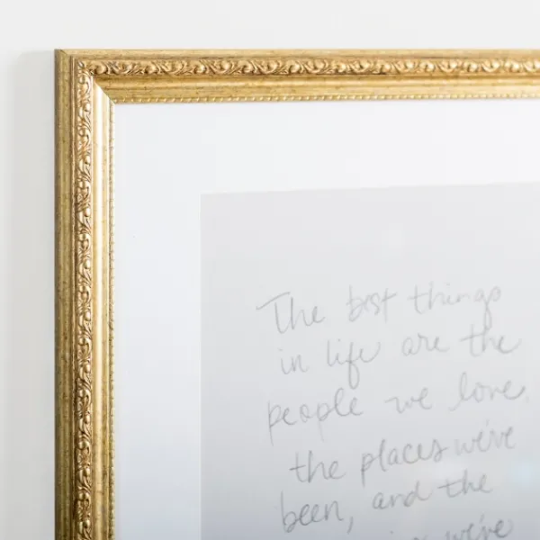 Wall Quotes & Signs-Kirkland's Home Best Things In Life Gold Framed Wall Plaque White