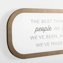 Wall Quotes & Signs-Kirkland's Home Best Things In Life Wood Wall Plaque White