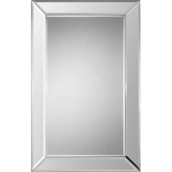 Decorative Mirrors-Kirkland's Home Beveled Frame Rectangle Wall Mirror