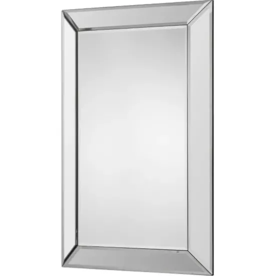 Decorative Mirrors-Kirkland's Home Beveled Frame Rectangle Wall Mirror