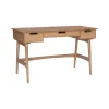 Office Furniture-Kirkland's Home Birch Wood And Rattan Desk