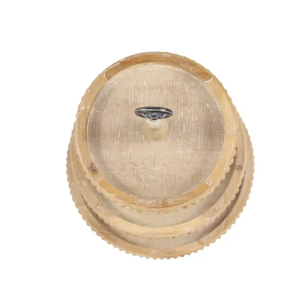 Decorative Trays-Kirkland's Home Birch Wood 3-Tiered Tray Tan