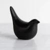 Statues & Figurines-Kirkland's Home Bird Ceramic Figurine Black