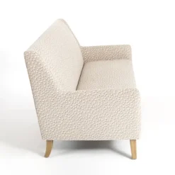 Sofas & Loveseats-Kirkland's Home Bisbee Sand Dotted Loveseat Tan