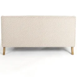 Sofas & Loveseats-Kirkland's Home Bisbee Sand Dotted Loveseat Tan