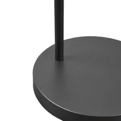 Floor Lamps-Kirkland's Home Black Adjustable Arm Modern Floor Lamp White