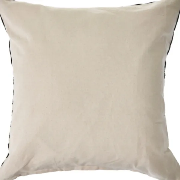 Pillows-Kirkland's Home Black And White Chevron Pillow With Tassels Black/White