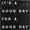 Wall Quotes & Signs-Kirkland's Home Black And White It'S A Good Day Canvas Art Print Black/White