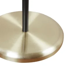 Floor Lamps-Kirkland's Home Black Asymmetrical Metal Floor Lamp White