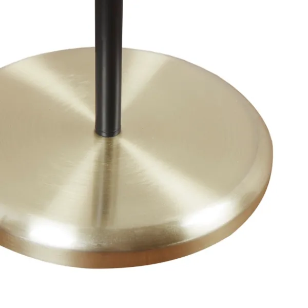Floor Lamps-Kirkland's Home Black Asymmetrical Metal Floor Lamp White