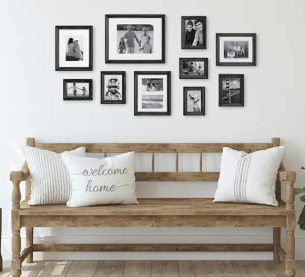 Gallery Wall Frames-Kirkland's Home Black Bordeaux 10-Pc. Gallery Wall Frame Set