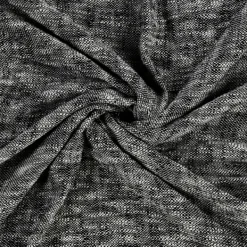 Blankets & Throws-Kirkland's Home Black Chambray Fringe Throw Black/White