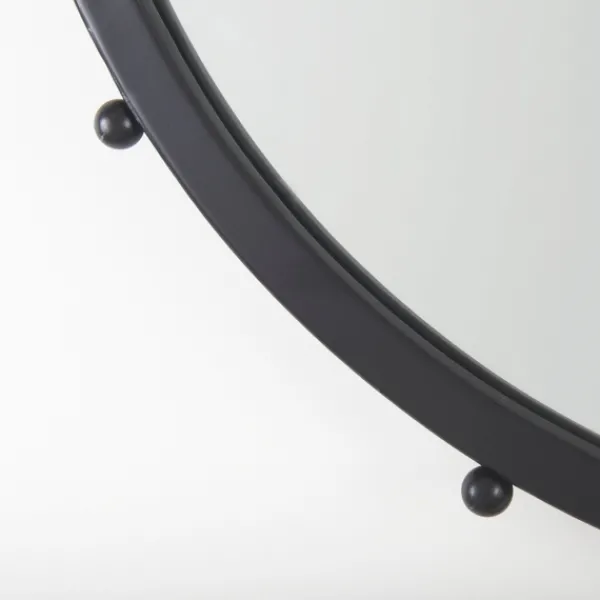 Decorative Mirrors-Kirkland's Home Black Elena I Small Wall Mirror