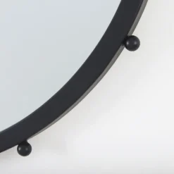 Decorative Mirrors-Kirkland's Home Black Elena I Small Wall Mirror