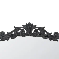 Decorative Mirrors-Kirkland's Home Black Floral Scroll Wall Mirror