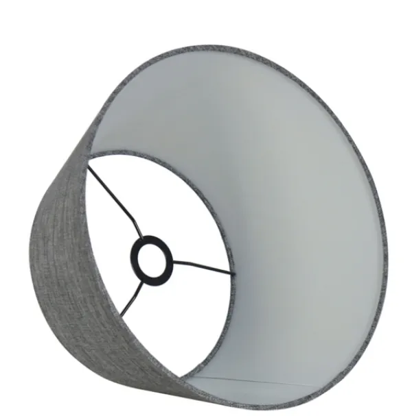 Table Lamps-Kirkland's Home Black Metal Adjustable Task Shade Table Lamp Gray