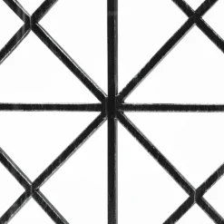 Decorative Trays-Kirkland's Home Black Metal And Glass Tray Brown/Black