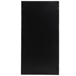 Decorative Mirrors-Kirkland's Home Black Metal Geometric Wall Mirrors, Set Of 3