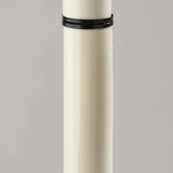 Floor Lamps-Kirkland's Home Black Metal Modern Accented Floor Lamp Black/Tan
