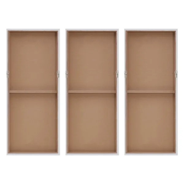 Canvas Art-Kirkland's Home Black Rock Stone Canvas Art Prints, Set Of 3 Gray