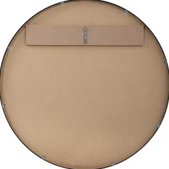 Framed Mirrors-Kirkland's Home Black Round Simple Frame Large Wall Mirror