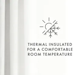Curtains & Drapes-Kirkland's Home Blackout Curtains, 84 In. White
