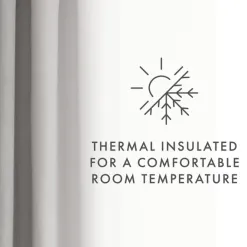 Curtains & Drapes-Kirkland's Home Blackout Curtains, 84 In. Gray