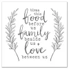 Wall Quotes & Signs-Kirkland's Home Bless This Food White And Gray Canvas Art Print Gray/White